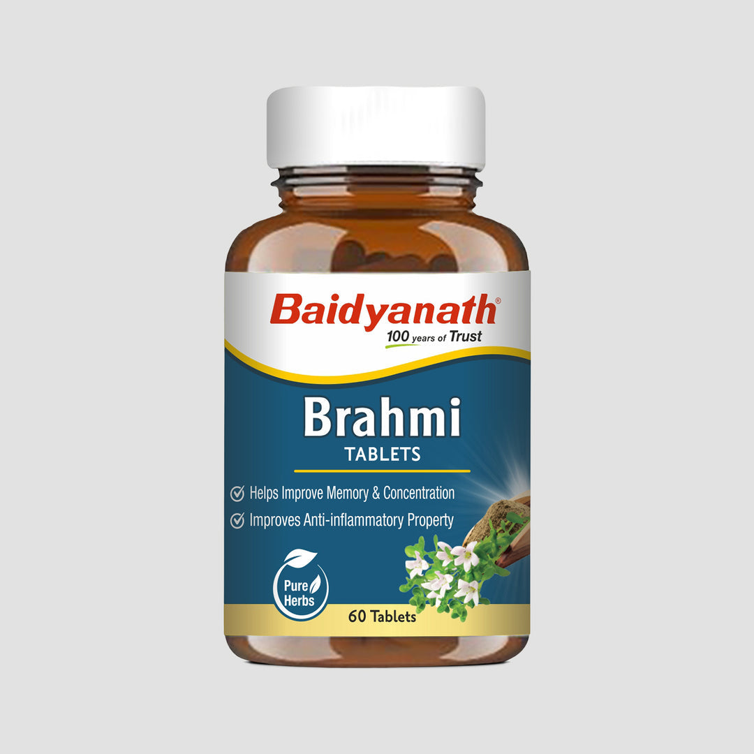 Baidyanath Brahmi Tablets (60 Tablets)