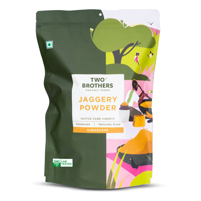 Sugarcane Jaggery, Crushed Granular 500g | Two Brothers
