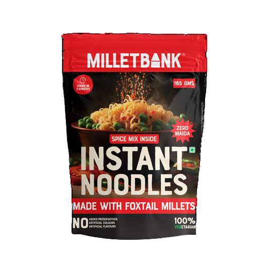 Foxtail Millet Instant Noodles 165g | MilletBank