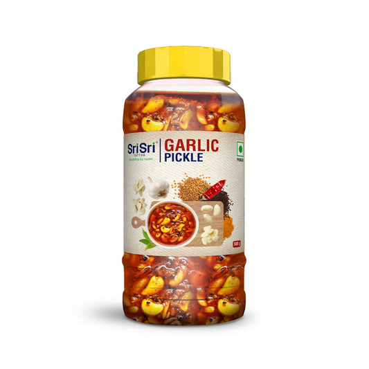 Garlic Pickle 500g | Sri Sri Tattva