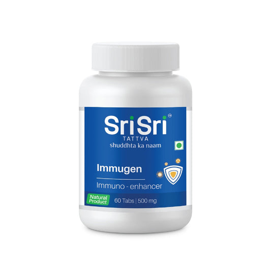 Immugen - Immuno Enhancer - 60 Tabs | 500mg | Sri Sri Tattva