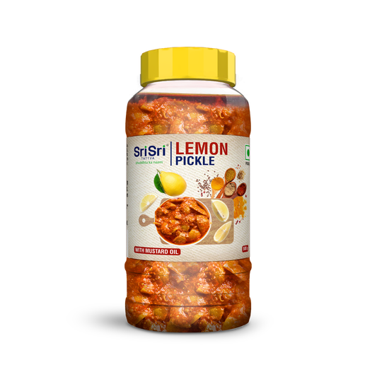 Lemon Pickle 500g | Sri Sri Tattva