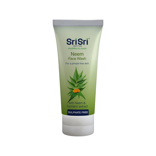 Neem Face Wash - For Clear & Fresh Skin, 60ml | Sri Sri Tattva