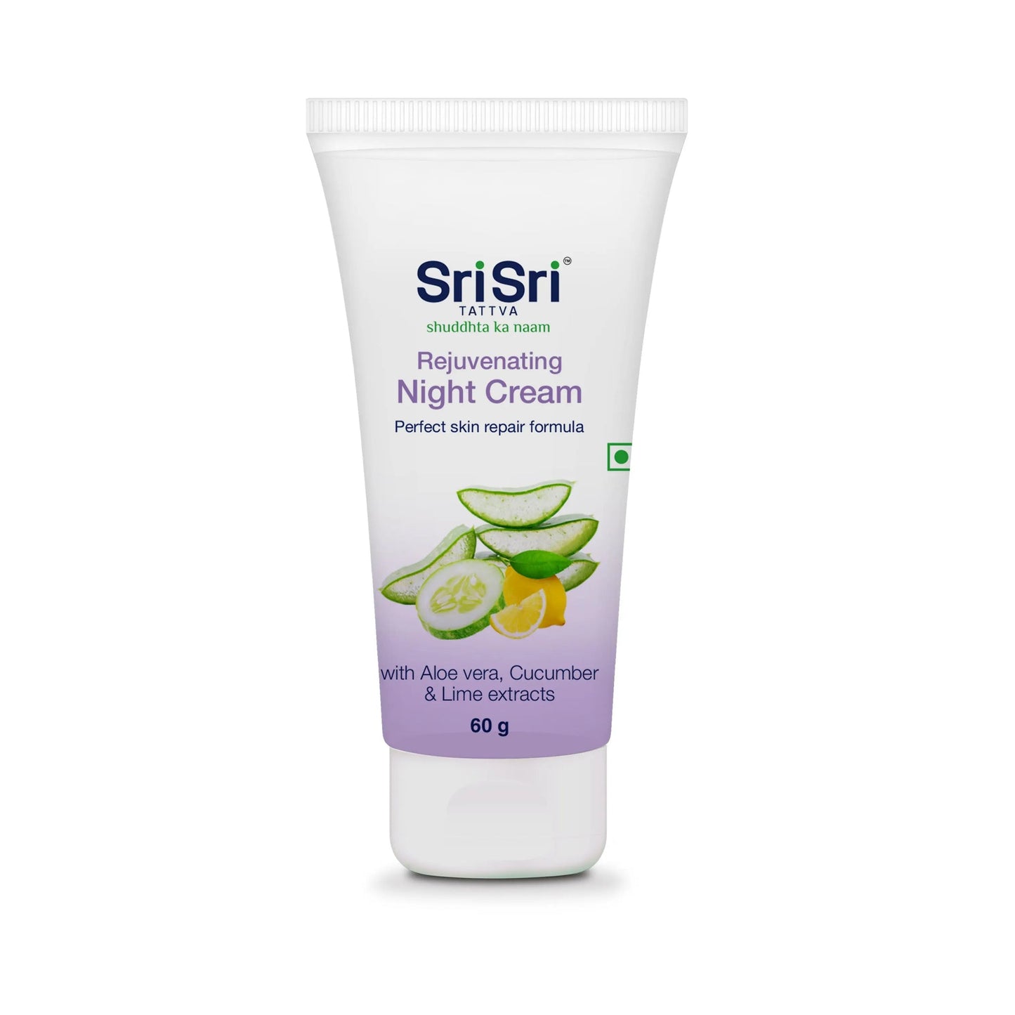 Rejuvenating Night Cream - Perfect Skin Repair Formula, 60g | Sri Sri Tattva