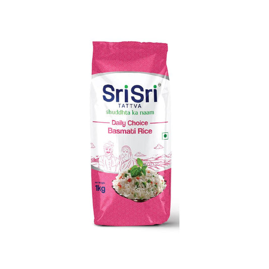 Daily Choice Basmati Rice, 1kg | Sri Sri Tattva