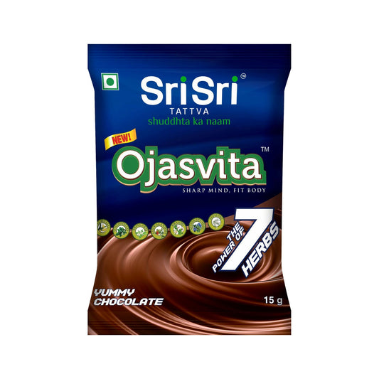 Chocolate Ojasvita - Sharp Mind & Fit Body, 15g | Sri Sri Tattva