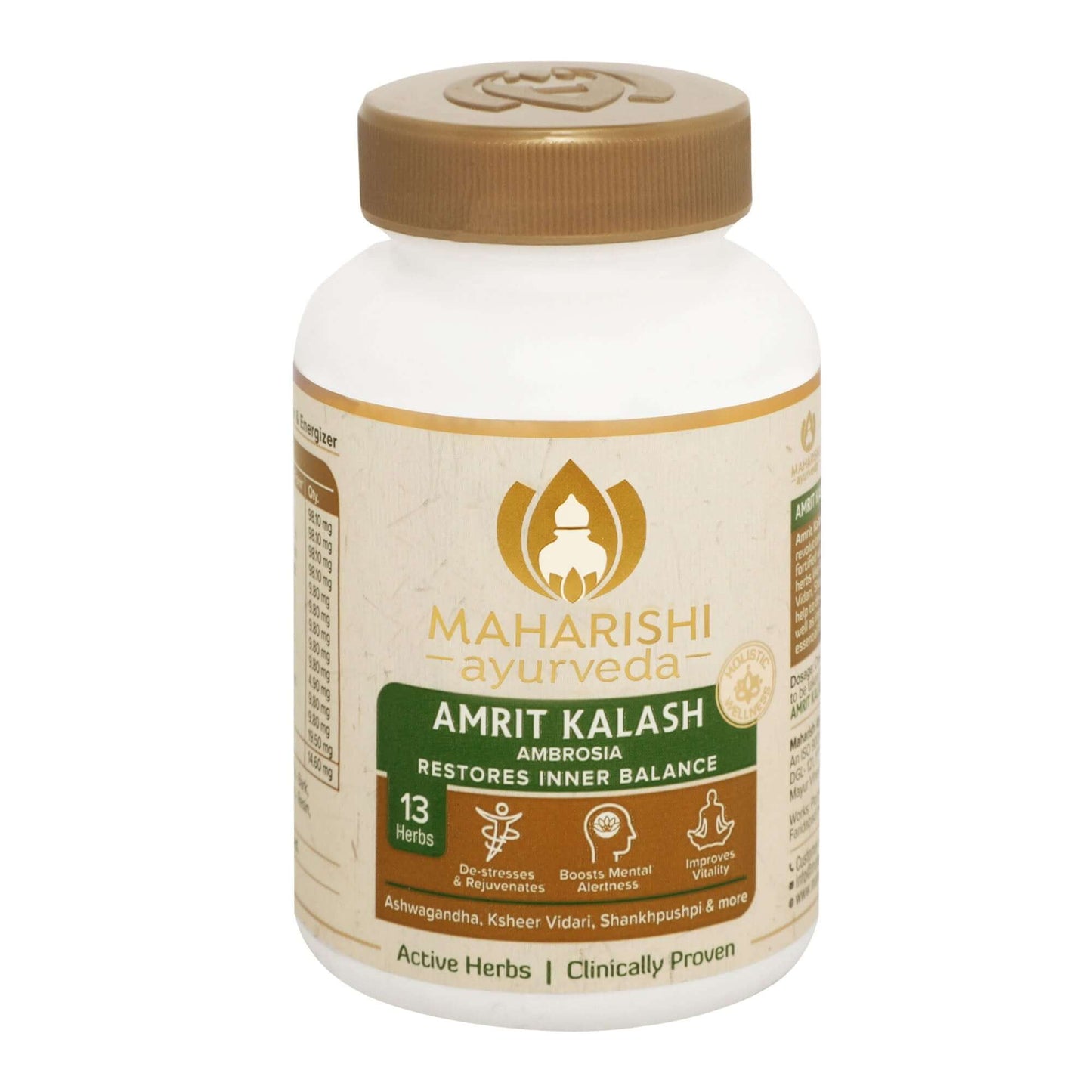 Amrit Kalash Sugar Free Tablets by Maharshi Ayurveda