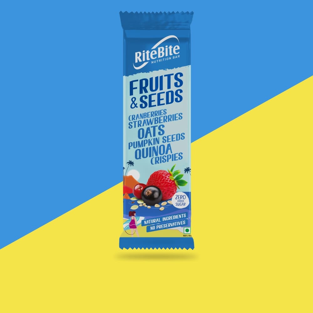 Fruits & Seeds Bar - Pack of 1 | RiteBite