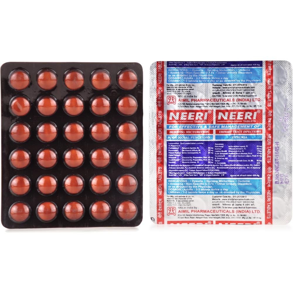 Neeri by Aimil Pharmaceuticals India Ltd - 30 tablets