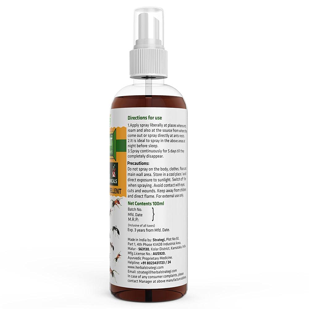 Just Out Herbal Ant Repellent by Herbal Strategi - 100ml