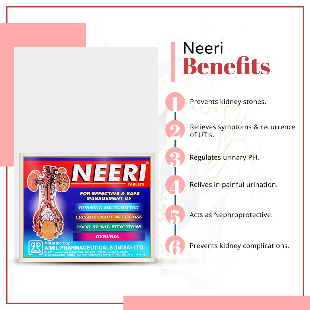 Neeri by Aimil Pharmaceuticals India Ltd - 30 tablets