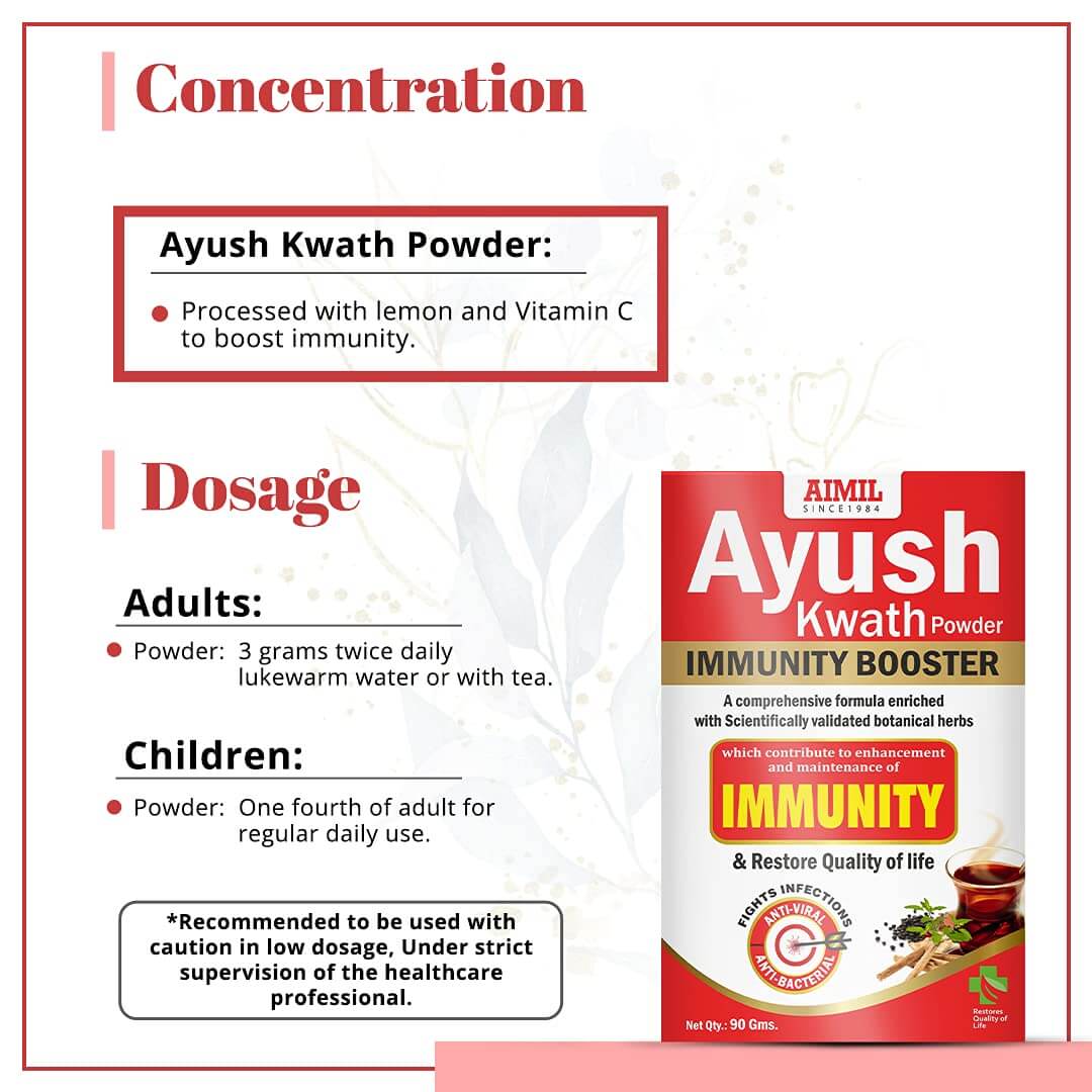Aimil Ayush Kwath Powder 90 gms