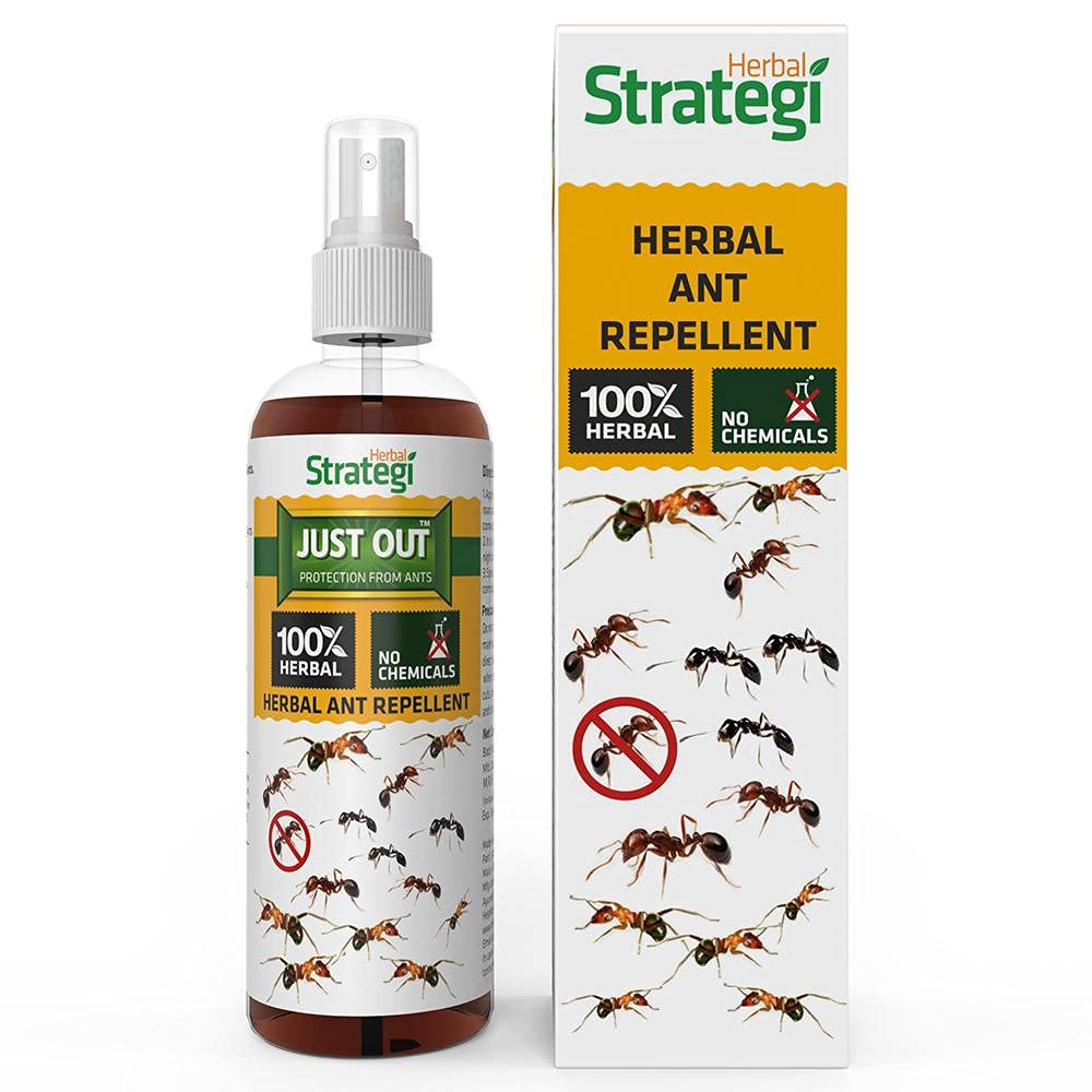 Just Out Herbal Ant Repellent by Herbal Strategi - 100ml