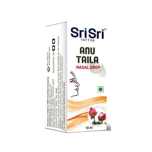 Anu Taila Nasal drops 10ML | Sri Sri Tattva