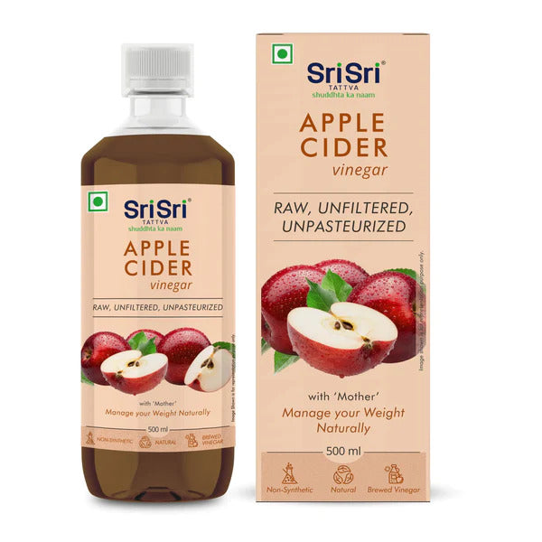 Apple Cider Vinegar - Raw, Unfiltered, Unpasteurized, 500ml