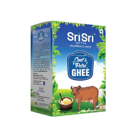 Cow's Pure Ghee 1L (Ceka Pack) | Sri Sri Tattva