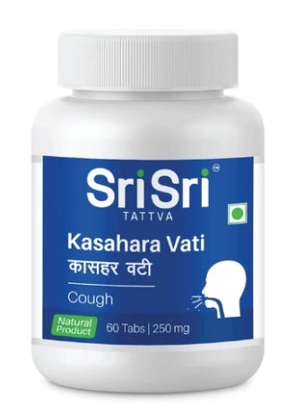 Kasahara Vati - Cough, 60 Tabs | 250mg | Sri Sri Tattva