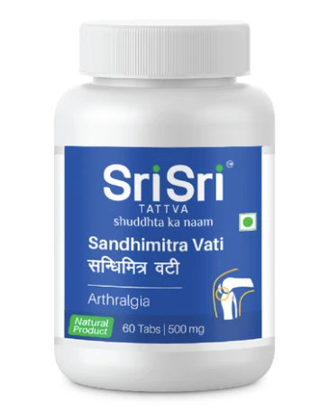 Sandhimitra Vati - Arthralgia, 60 Tabs 500mg  | Sri Sri Tattva