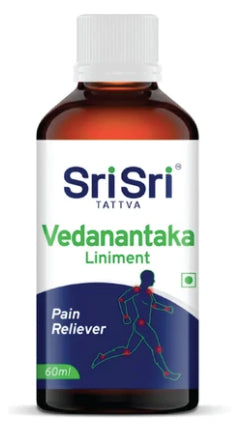 Vedanantaka Liniment - Pain Reliever, 60ml | Sri Sri Tattva