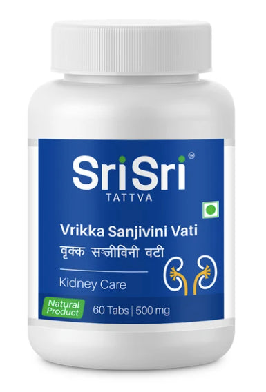 Vrikka Sanjivini Vati - Kidney Care, 60 Tabs 500mg | Sri Sri Tattva