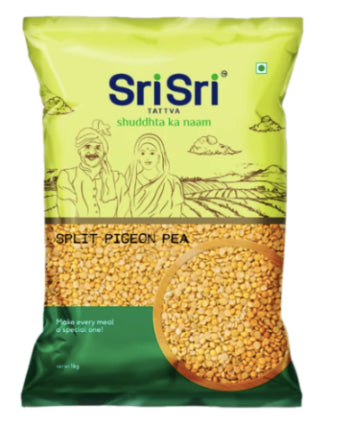 Toor Dal - Split Pigeon Pea, 1kg | Sri Sri Tattva