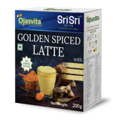 Golden Spiced Latte Ojasvita with Turmeric, Pepper and Ginger, 200g
