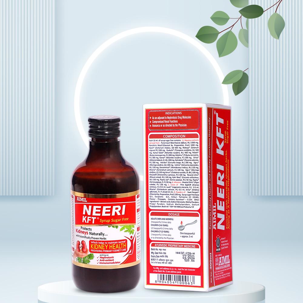 Neeri KFT Sugar Free Syrup - AIMIL Pharmaceuticals