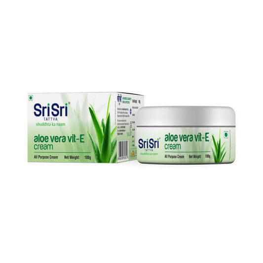 Aloe Vera Vit - E Cream All Purpose Cream 100GM | Sri Sri Tattva