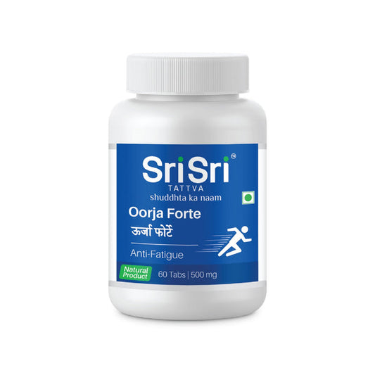 Oorja Forte - Anti Fatigue, 60 Tabs | 500mg | Sri Sri Tattva