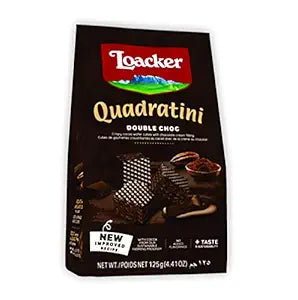 Quadratini Double Choc 125g | Loacker