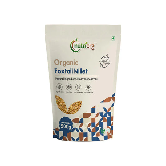 Organic Foxtail Millet 500g | Nutriorg