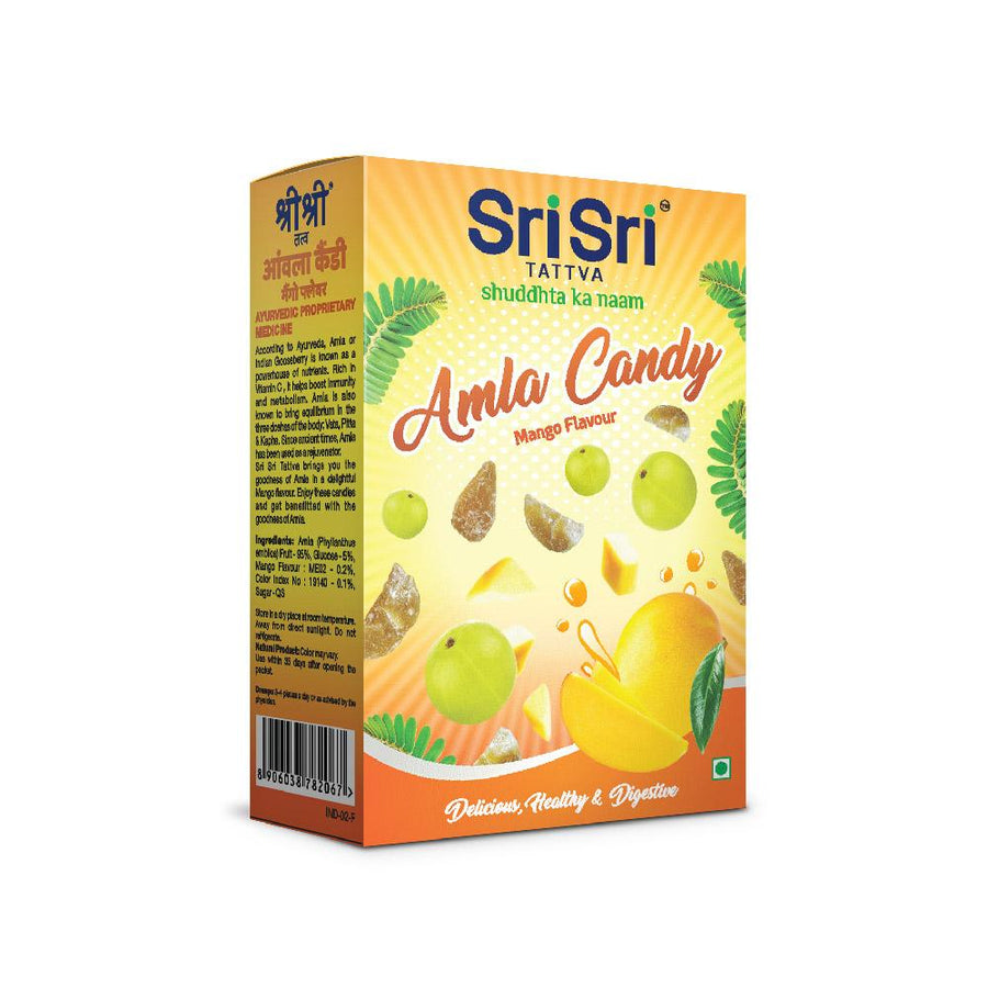 Sri Sri Tattva Amla Candy Mango, 400g