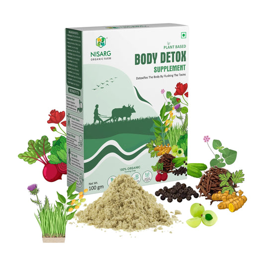 Body Detox Blood Purifier | Body Detox Supplement 100g | Nisarg Organic Farm