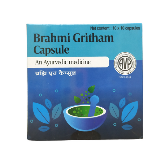 Brahmi Gritham Capsule 10 Capsule | AVP