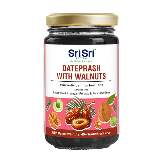 Dateprash with Walnuts – Ayurvedic Jam for Immunity | Ayurvedic Immunity Booster | 40+ Ayurvedic Herbs | 450g