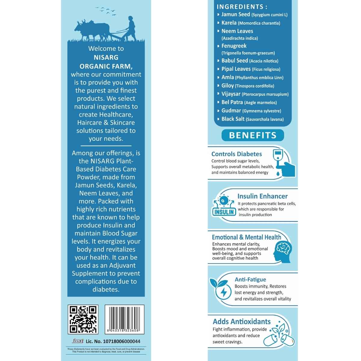 Karela Jamun Powder – Natural Supplement to Manage blood sugar