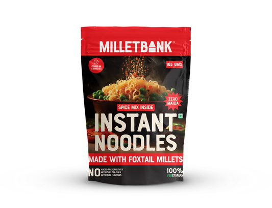 Foxtail Millet Instant Noodles 165g | MilletBank
