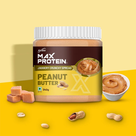 Jaggery Crunchy Spread 340g | Max Protein