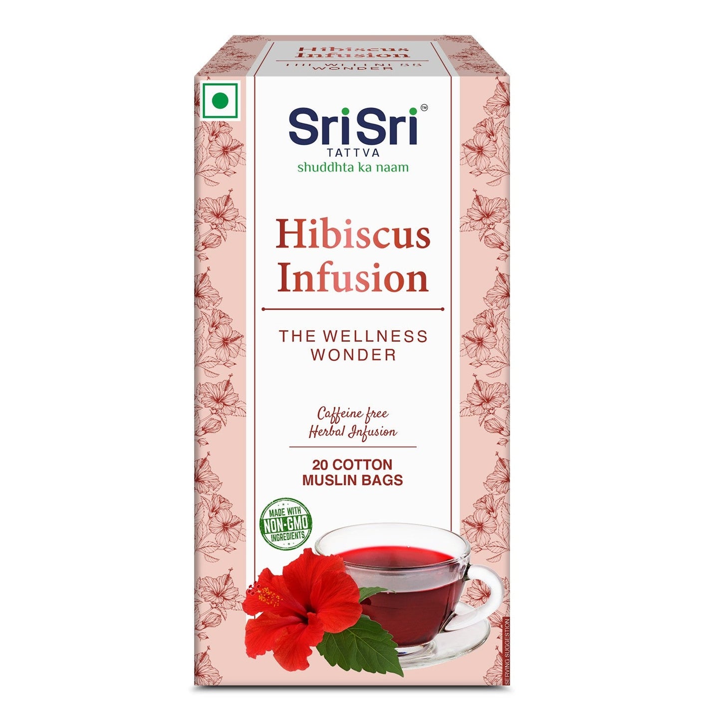 Hibiscus Infusion | Sri Sri Tattva | 20 Bags