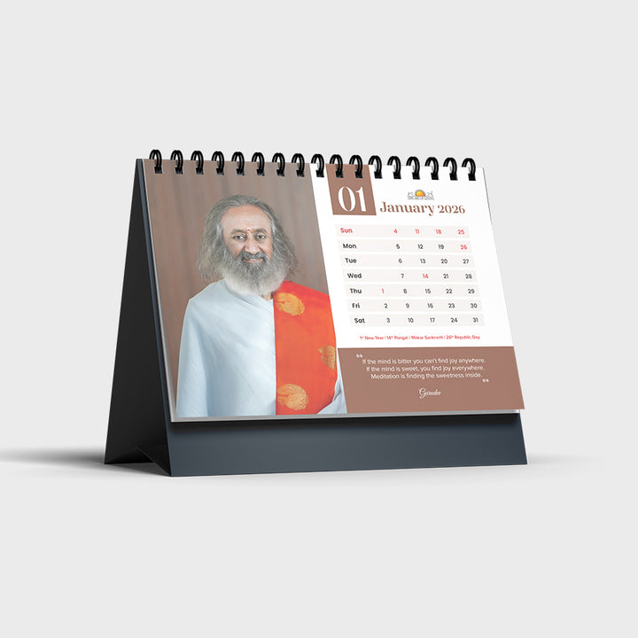 Table Top Calendar 2026