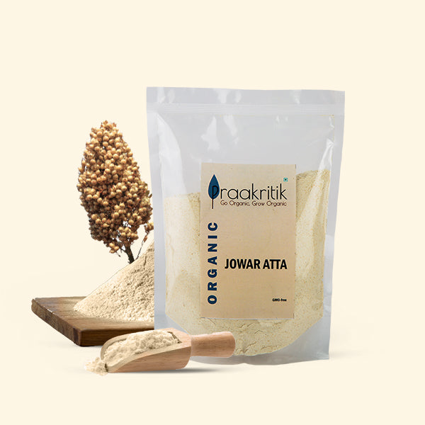 Organic Jowar Atta 500g | Praakritik