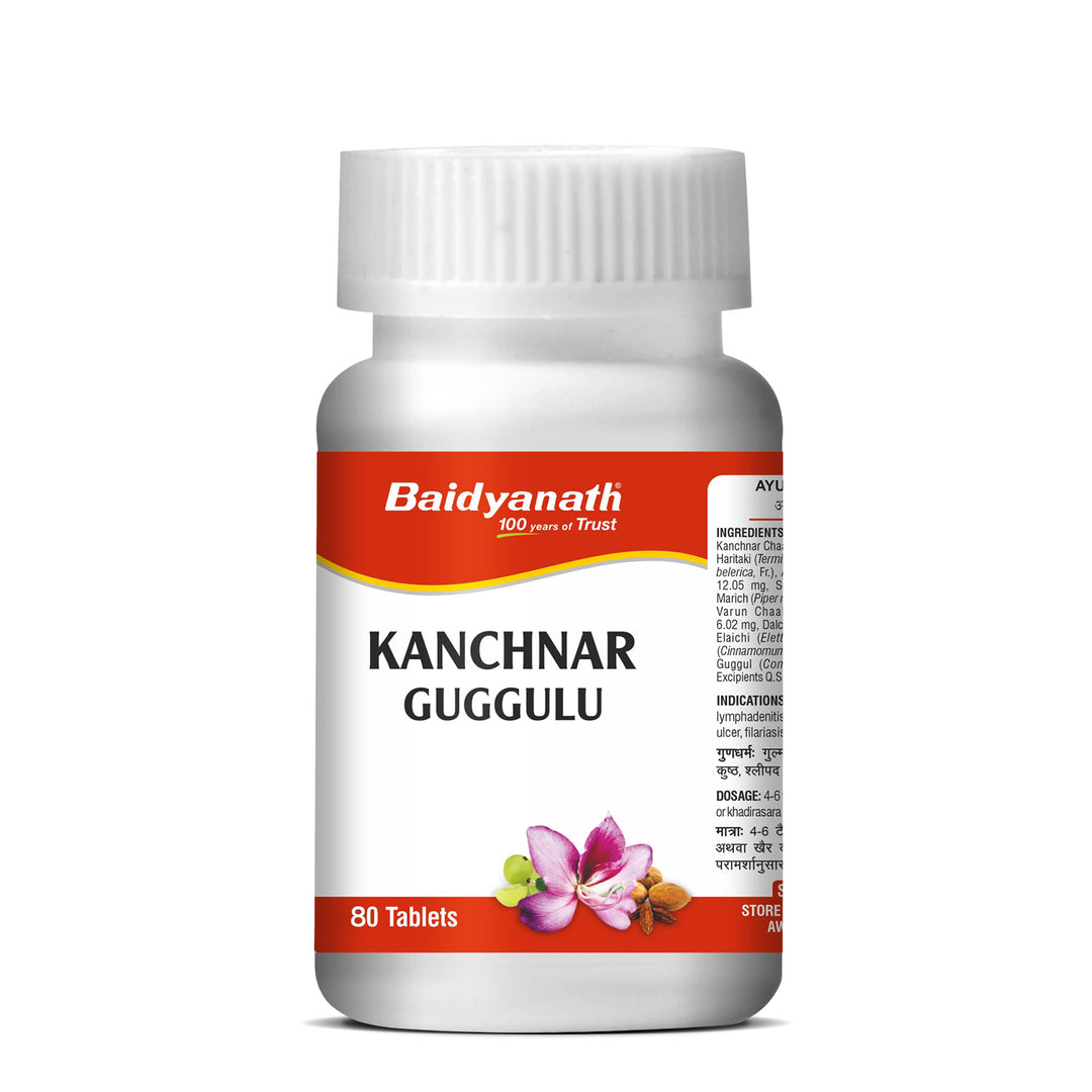 Baidyanath Kanchnar Guggulu (80 Tablets)