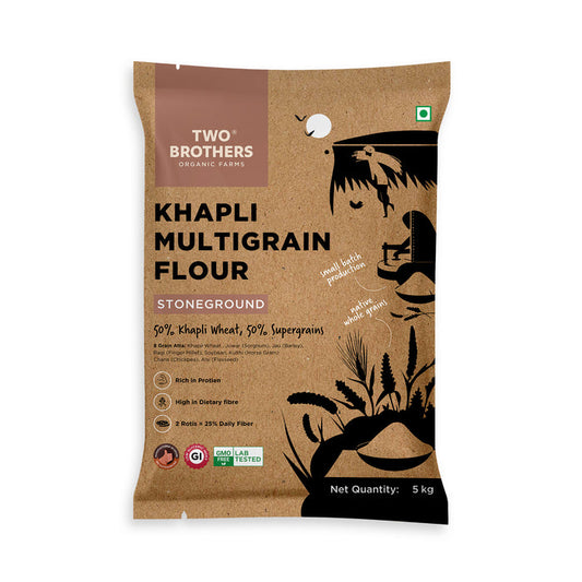 Khapli Multigrain Atta 1kg | Two Brothers