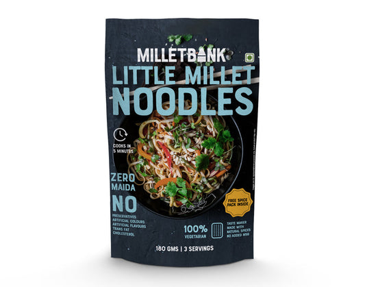 Little Millet Hakka Noodles 180g | MilletBank