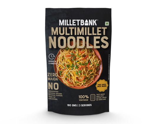 Multi Millet Hakka Noodles 180g | MilletBank