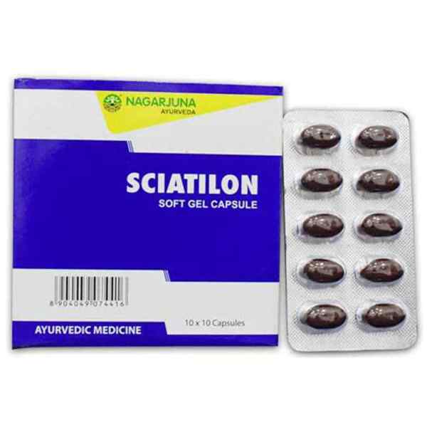 Nagarjuna Sciatilon Soft Gelatin Capsule 10Cap | Nagarjuna