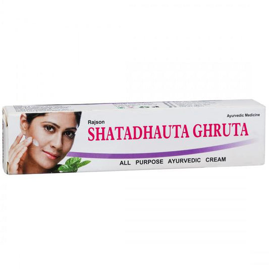 Shatadhauta Ghruta Cream 25g | Rajson