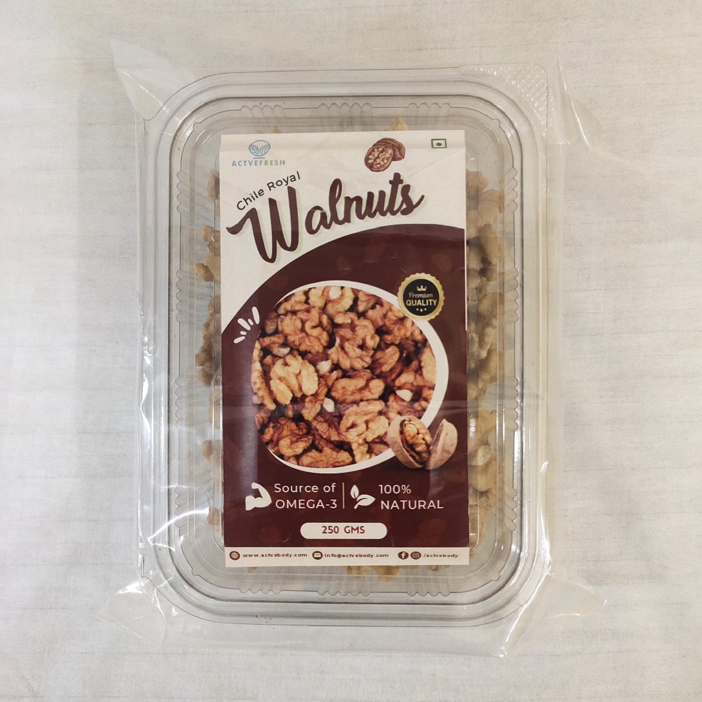 Walnuts Chile Royal 250gm | Actvefresh