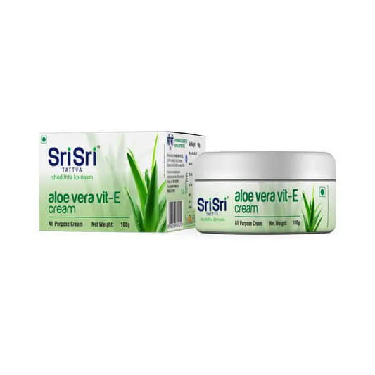Aloe Vera Vit - E Cream All Purpose Cream 100GM | Sri Sri Tattva - Skin Care Extractors