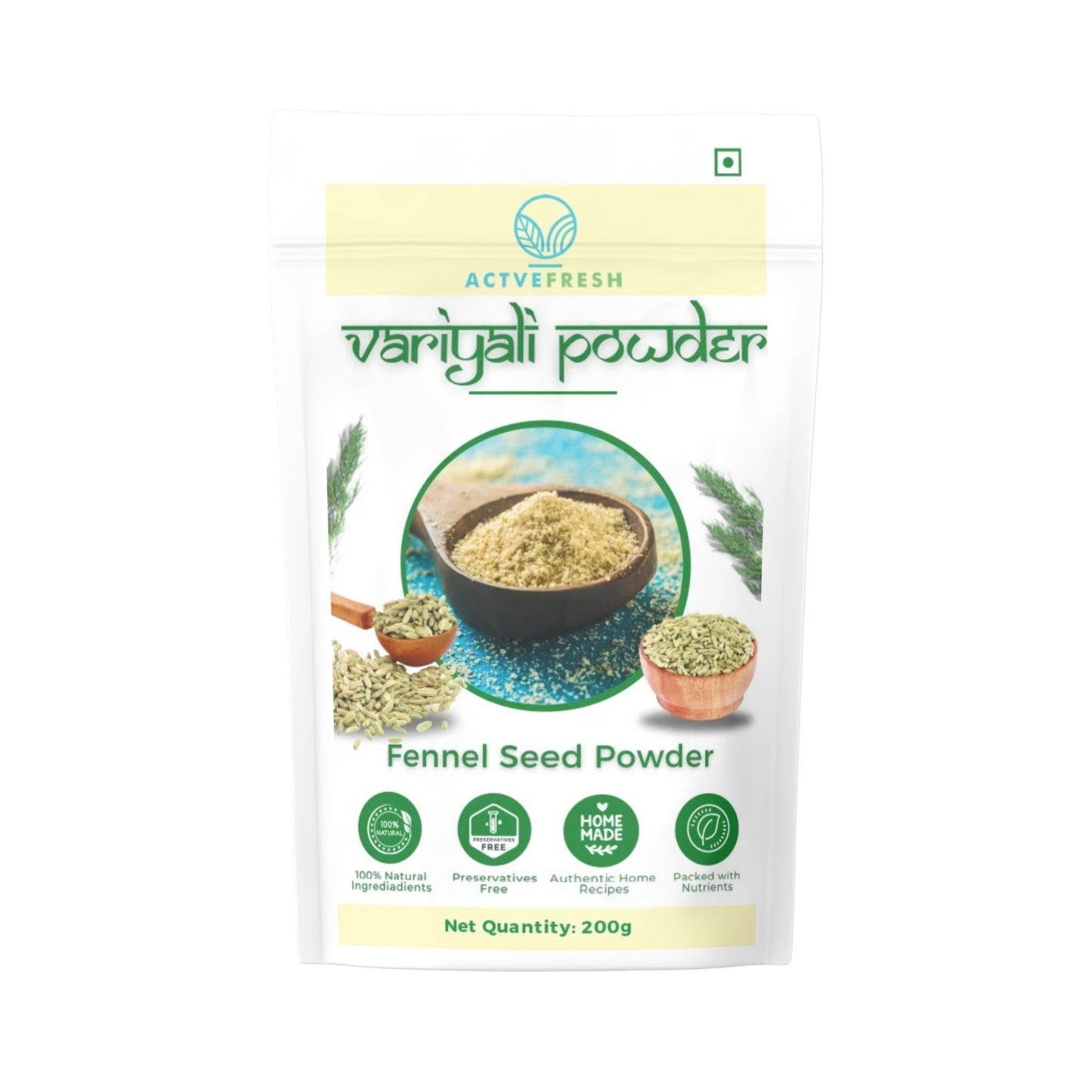 Fennel Powder (Variyali Powder) | Actvefresh 200g